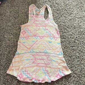 Maurices Pastel Patterned Tank Top